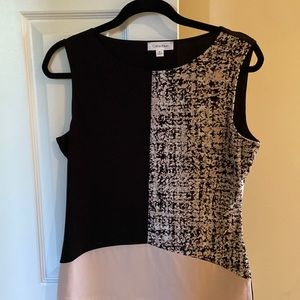 Calvin Klein sleeveless top medium